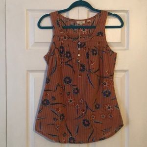 Fat Face Cassie Sunset Floral Cami US4